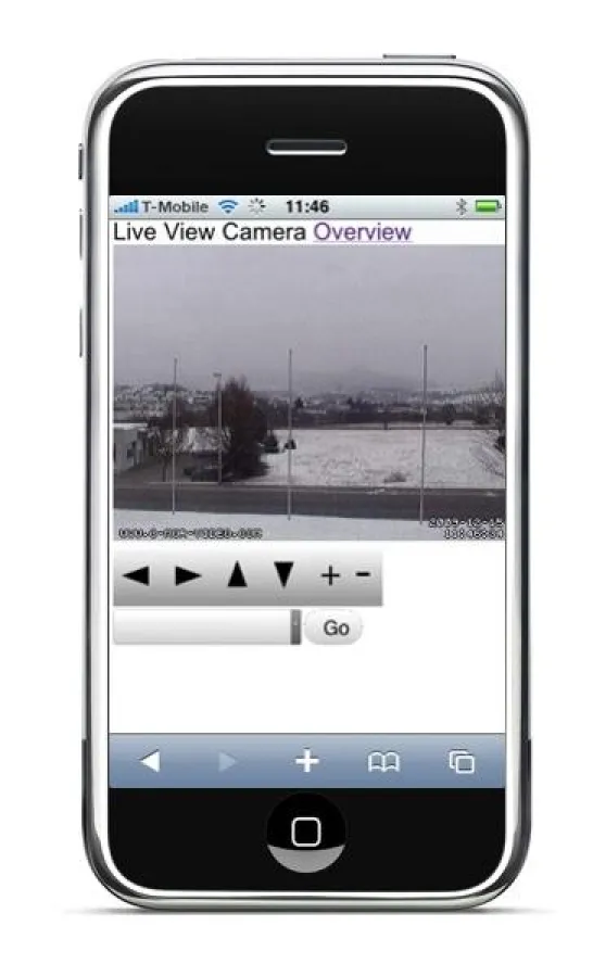 Die neue C-MOR-Webschnittstelle für das iPhone
