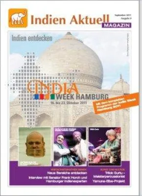 Bild: Neues Indien Aktuell Magazin ganz im Zeichen der India Week Hamburg 2011