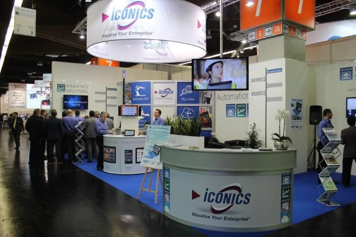 ICONICS Messestand SPS/IPC/Drives Nürnberg 2014