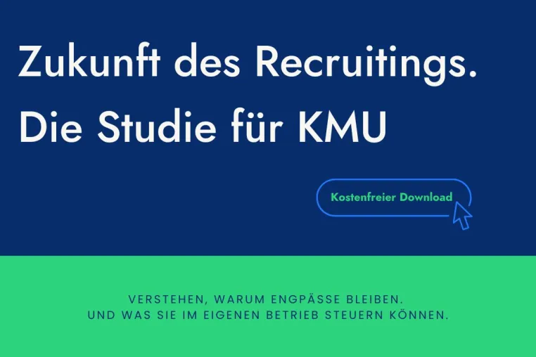 Bild: Recruiting ist die neue Kapazitätssteuerung. Neue Studie „Zukunft des Recruitings“.