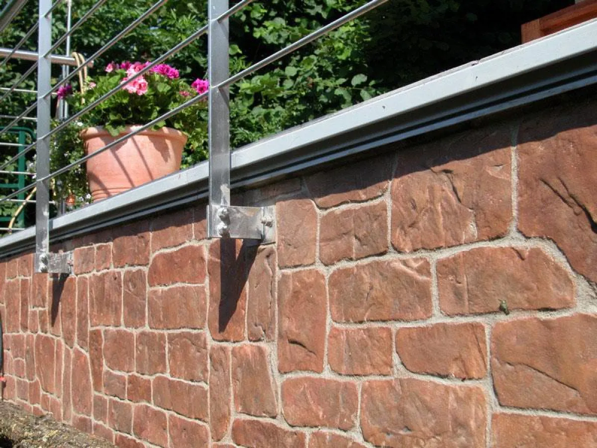 Qualität by a + g tec: Naturstein - schöne Gestaltung mit Flex-c-ment am Beispiel eines Grundstücks in Inzlingen/Baden.