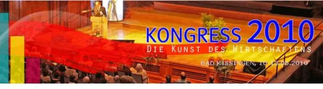 Bild: Großer Wirtschaftskongress "Die Kunst des Wirtschaftens" in Bad Kissingen