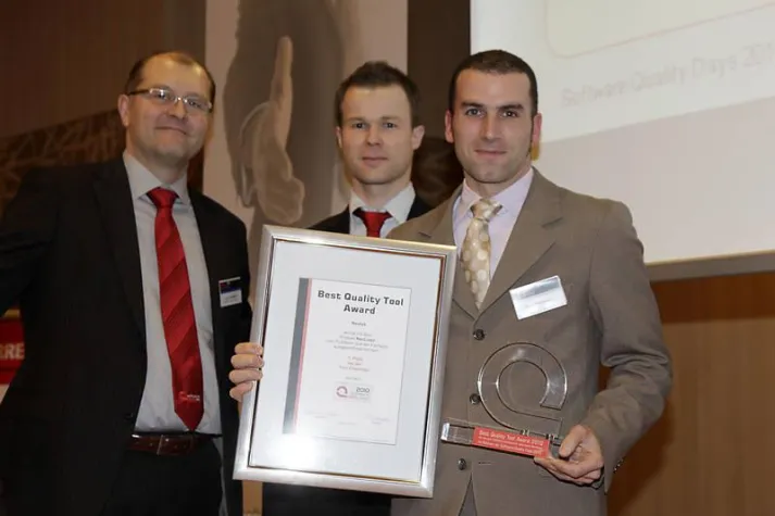 Bild: Neotys gewinnt „Tool Challenge“-Award auf den Wiener Software Quality Days 2010