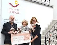 Bild: Chinesische Glückszahl bringt Kinderhospiz St. Nikolaus im Allgäu Hilfe