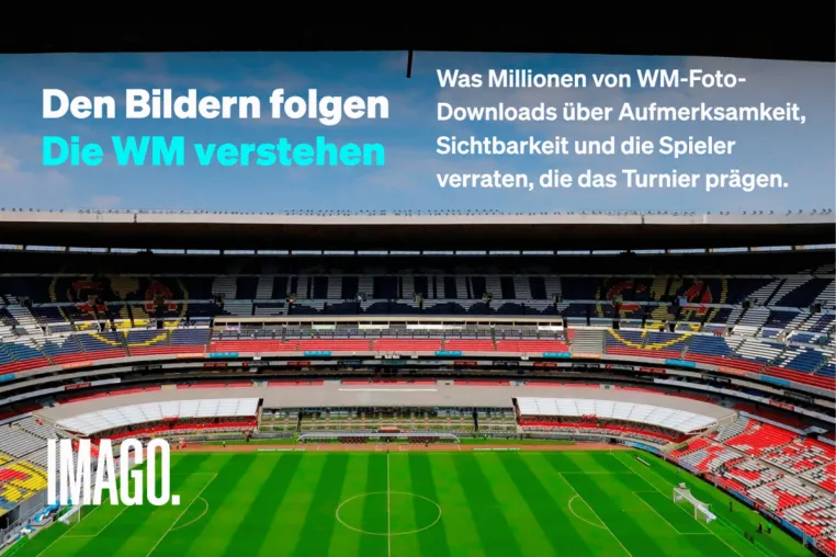 Bild: Die IMAGO-Analyse zur Fußball-WM 2026: Die größte Bildnachfrage entsteht schon weit vor dem Finale