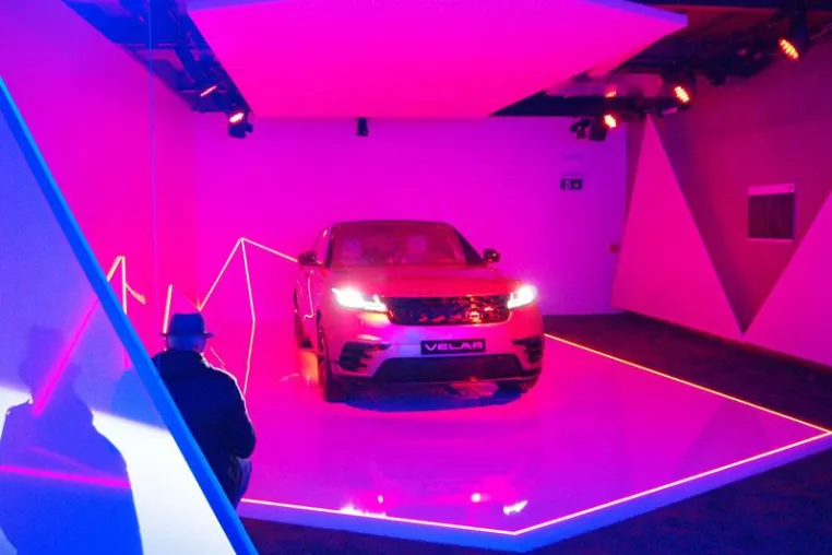 Bild: MDL expo realisiert Sets für mehrteiligen Deutschland-Launch des Range Rover Velar