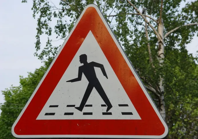 Bild: Unterwegs auf Verkehrsschilderjagd