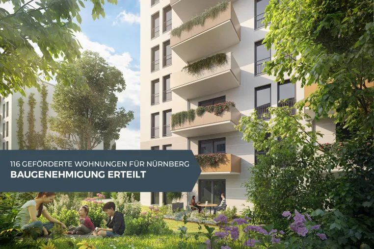 Bild: Baugenehmigung für 116 geförderte Wohnungen in Nürnberg erteilt