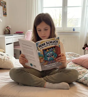 Bild: Wenn der Mülleimer lebendig wird: Kinderbuch rund um Herrn Schluck inspiriert – neue Texte gesucht