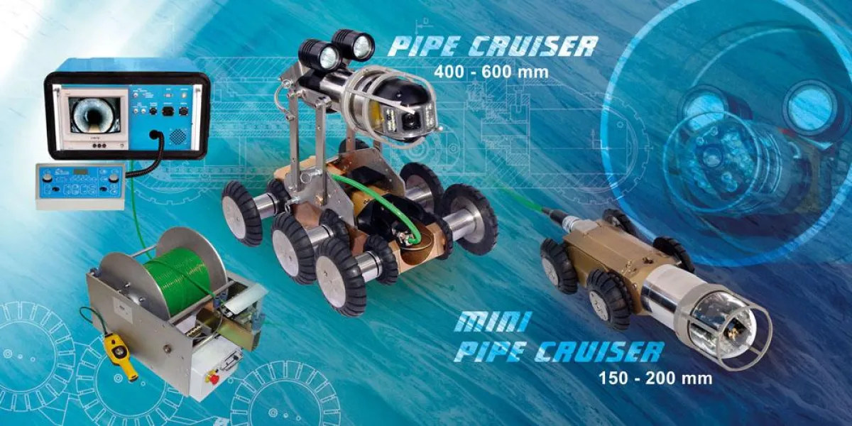Hightech-Helfer bei der Kanalüberwachung: die PIPE CRUISER-Serie von ECA HYTEC