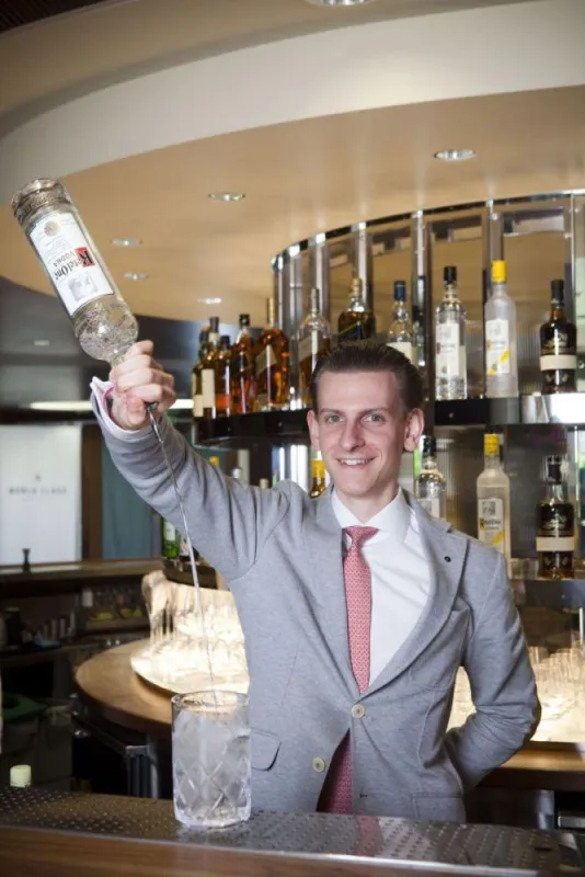 Harry Glockler beim Diageo World Class Westeuropa Finale 2012