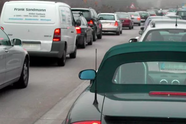 Bild: Ferienende mit Staus im Gepäck