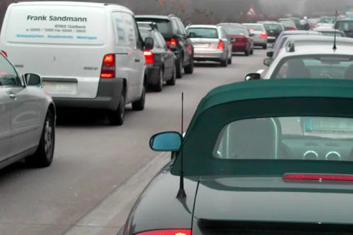 Bild: Ferienende mit Staus im Gepäck