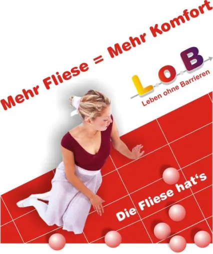Bild: Das barrierefreie Komplettbad kommt immer häufiger vom Fliesenleger.