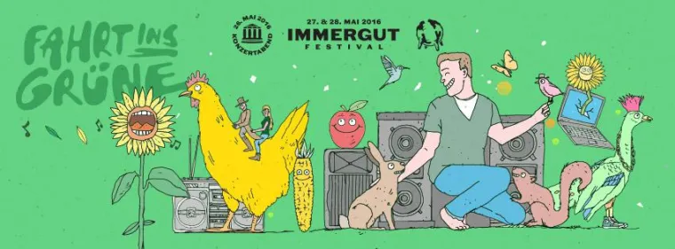 Bild: Das Line-Up fürs Immergut Festival 2016 ist komplett