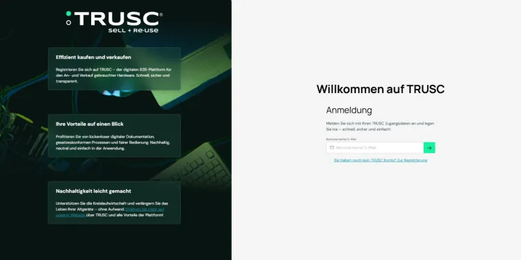 Bild: TRUSC.com bringt frischen Wind in die IT-Entsorgung