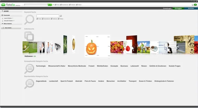 Fotolia bringt frischen Wind auf den Desktop – Erste Adobe AIR Anwendung für Stock-Fotos Bild: Fotolia bringt frischen Wind auf den Desktop – Erste Adobe AIR Anwendung für Stock-Fotos