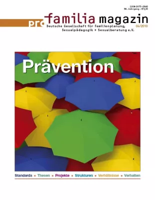 Bild: Soeben erschienen: pro familia magazin „Prävention“