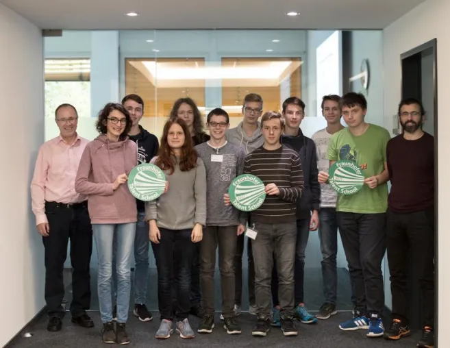 Bild: Fraunhofer-Talent-School begeisterte für die praktische Seite der Mathematik
