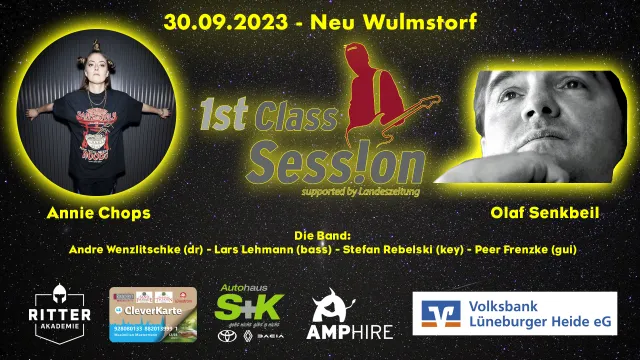 Bild: 1st Class Session mit Annie Chops und Olaf Senkbeil