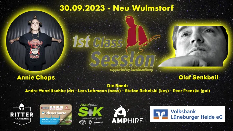Bild: 1st Class Session mit Annie Chops und Olaf Senkbeil