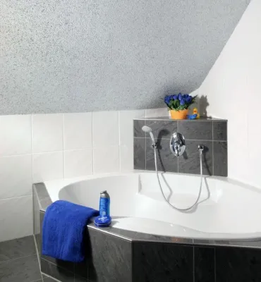 Bild: Putzmischung aus Trockenfasern