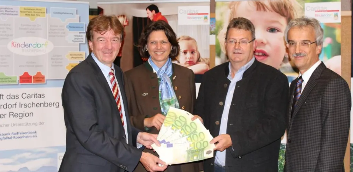 Hubert Kamml, Ilse Aigner, Wolfgang Hodbod, Wolfgang Obermair (Foto: Florian Lintz)