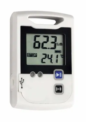 Bild: Datenlogger Log100/Log110 zur Temperatur- und Feuchteüberwachung