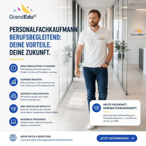 Bild: Vom HR-Profi zur Führungskraft: Berufsbegleitender Personalfachkaufmann eröffnet neue Karrierewege bis zum MBA