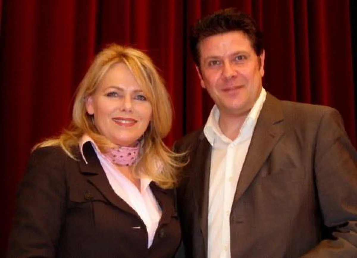 Eva Herman freut sich auf den Talk mit André Holst / Foto: Kleinschmidt