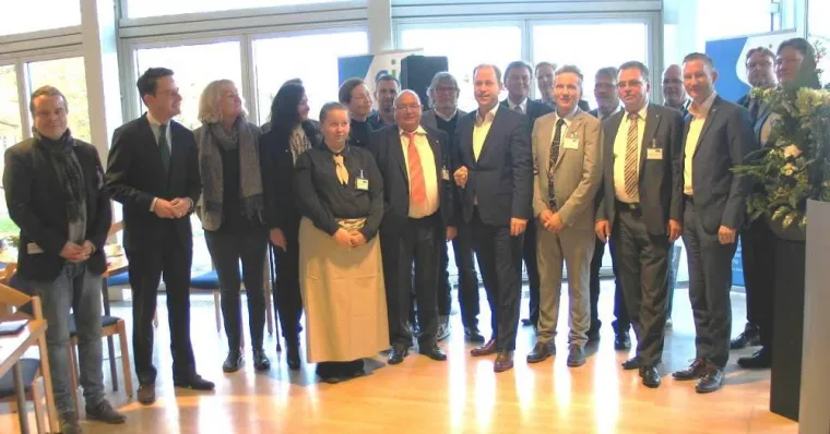 Bild: 7. Parlamentarische Frühstück 2017 des CJD im Düsseldorfer Landtag