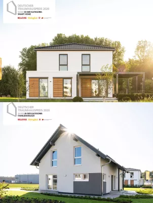 Bild: Deutscher Traumhauspreis 2020: Zweifach Silber für FingerHaus