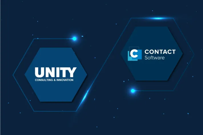 Bild: Enge Partnerschaft von UNITY und CONTACT Software