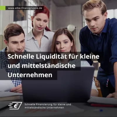 Bild: Schnelle Liquidität für kleine und mittelständische Unternehmen