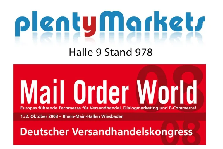 plentySystems mit eBusiness Software plentyMarkets beim sellerforum.de-Treffen und der Mail Order World Bild: plentySystems mit eBusiness Software plentyMarkets beim sellerforum.de-Treffen und der Mail Order World