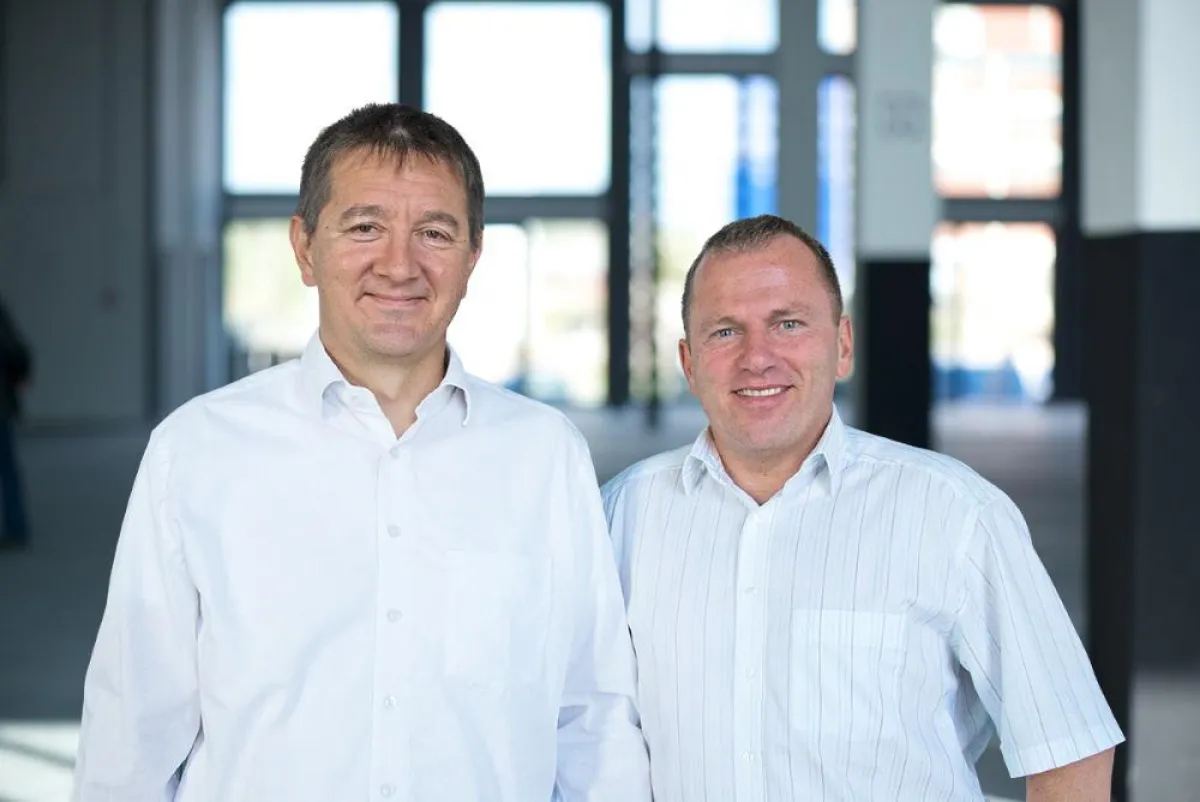 TRUSTED-BLOGS-Gründer Rüdiger Schmidt (links) und Eduard Andrae