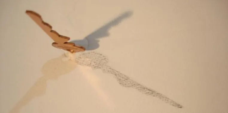Bild: Arbeiten von Malu Fatorelli, Brasilien, in der Galerie der GEDOK München