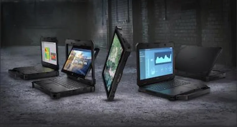 Bild: Gewappnet für Wind und Wetter: Dell rüstet seine Rugged-Notebooks weiter auf