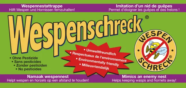 Wespennestattrappe hilft Wespen und Hornissen fernzuhalten! Bild: Wespennestattrappe hilft Wespen und Hornissen fernzuhalten!