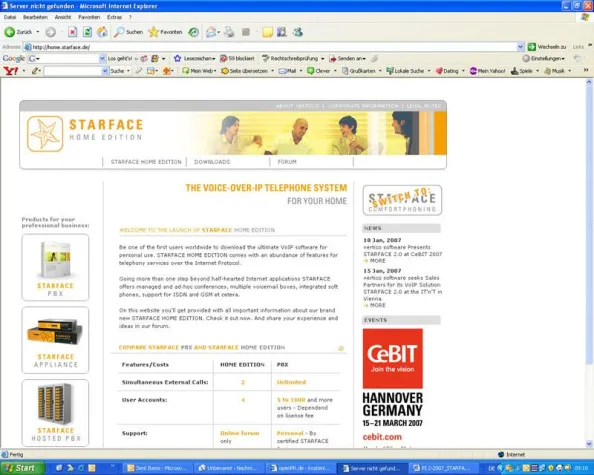 Bild: Ab sofort  HOME EDITION von STARFACE erhältlich