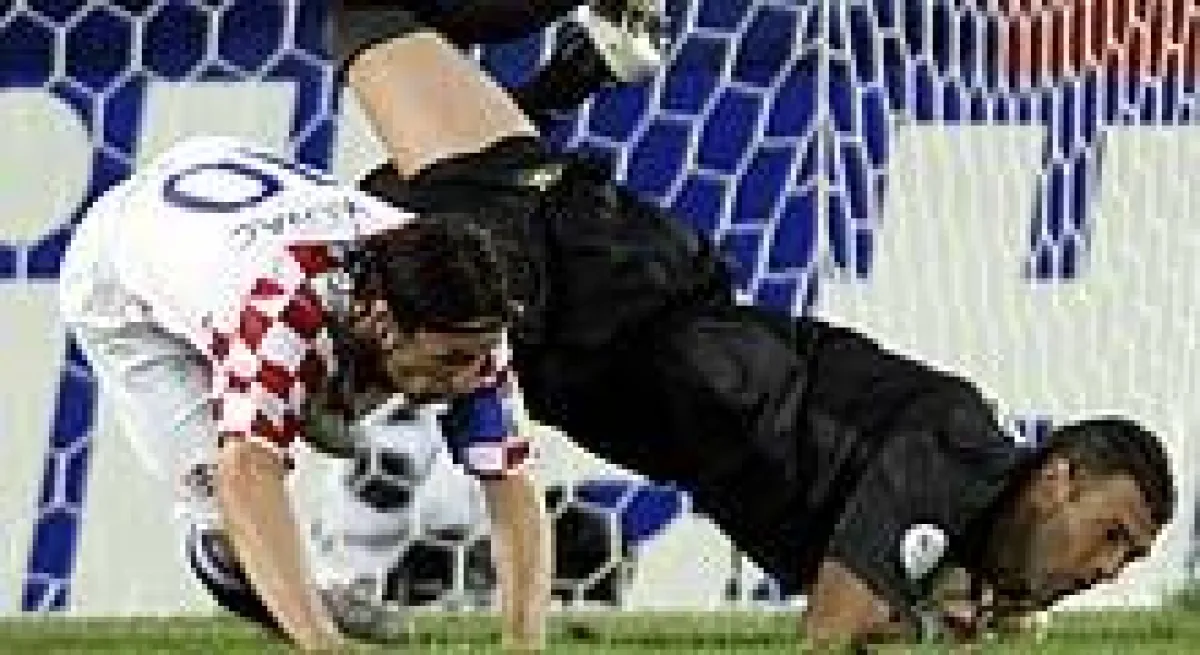 Fußball-Europameisterschaft 2008: Stipe Pletikosa bei der EM-Qualifikation