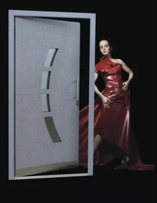 Bild: Aluminium Haustüren mit Corian -Top-Event in Föhren