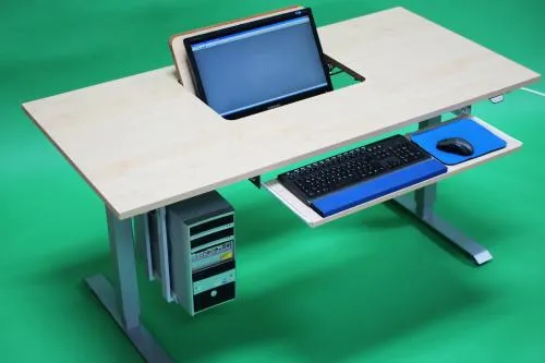 Bild: Computermöbel von ADION – die bessere Alternative zu Notebooks im Computerunterricht