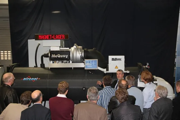 Exklusiv-Termin: Kältetechnik aircool präsentiert die neuesten Produktentwicklungen von McQuay in München Bild: Exklusiv-Termin: Kältetechnik aircool präsentiert die neuesten Produktentwicklungen von McQuay in München