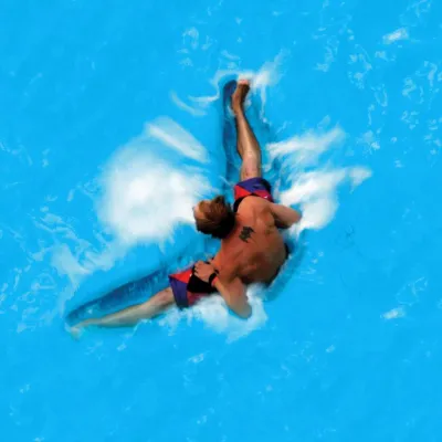 Bild: Erste deutsche Mentos® Meisterschaft im Splashdiving™