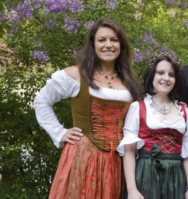 Bild: Christine Neubauer schwört auf Computerkünste von Julia Simbeck.