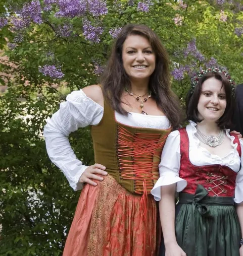 Bild: Christine Neubauer schwört auf Computerkünste von Julia Simbeck.