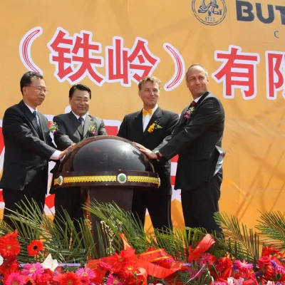 Bild: BUTTING investiert im Norden von China – Offizielle Einweihungsfeier in Tieling