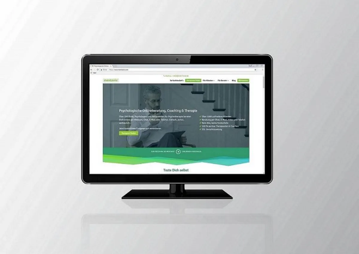 mentavio bietet schnelle Hilfe