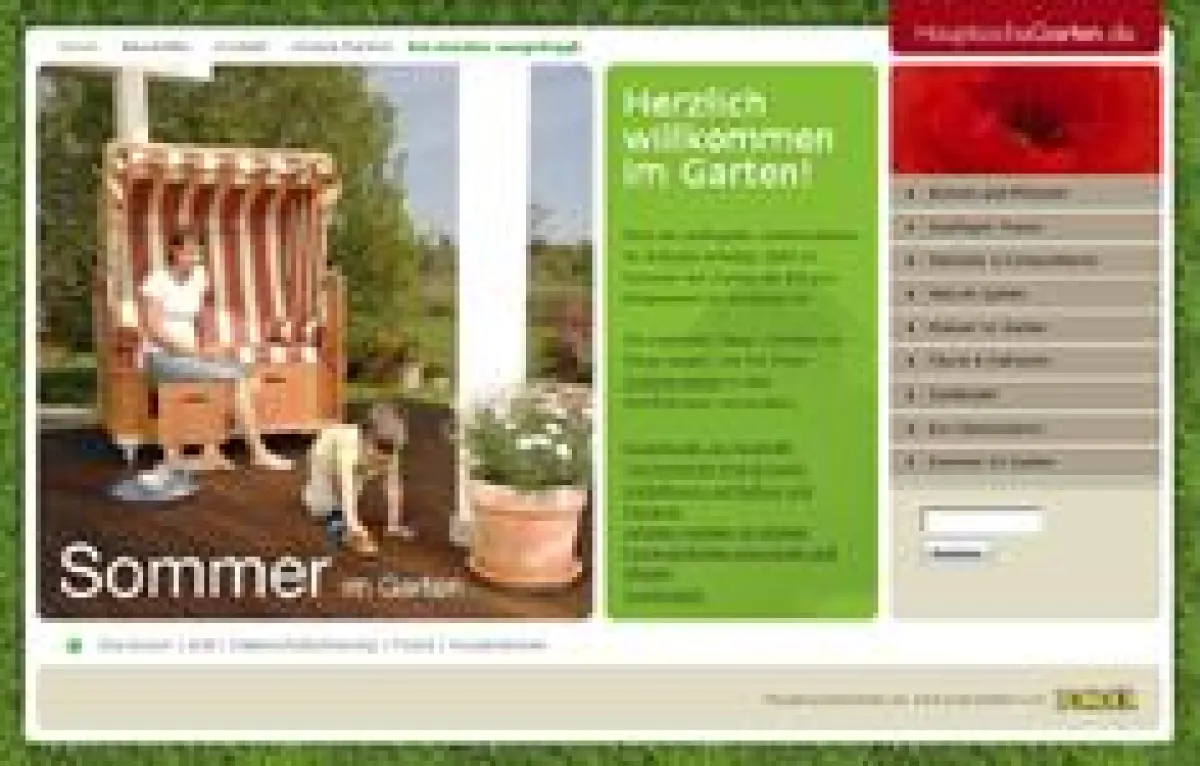 Tipps und Ideen für den Sommergarten: www.HauptsacheGarten.de